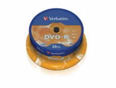 Verbatim DVD+R 4,7GB 16x, 25ks