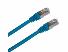 Patch cord FTP cat.5e 0,5 M modrý