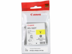 CANON INK PFI-102 YELLOW iPF-500, 600, 700