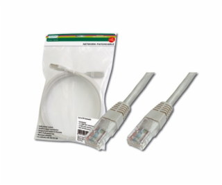 Digitus Patch Cable, UTP, CAT 5e, AWG 26/7, šedý 10m