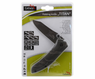 Nůž skládací TITAN s pojistkou 22cm, CATTARA