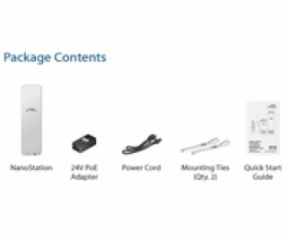 UBNT airMAX NanoStation M2 [2.4GHz, anténa 11dBi, Client/...