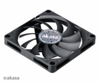 AKASA Ventilátor Slimfan, 80 x 10mm, kluzné ložisko, pro ...