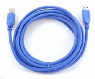 GEMBIRD Kabel USB 3.0 A-B propojovací 3m (modrý)