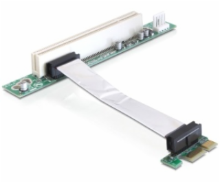 Delock Adaptér PCI-E x1 na PCI 32-bit s flexibilným káblo...