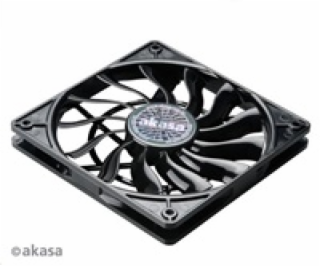 AKASA Ventilátor Slimfan, 120 x 15mm, kluzné ložisko, pro...