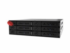 CHIEFTEC SATA Backplane CMR-625, 1x 5,25" bay for 6x 2,5" HDDs/SDDs