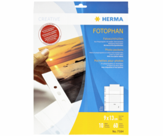 Herma fotophan  9x13 horiz. 10 Sheets                   7584