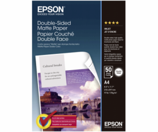 Epson Double Side Matte Paper A4, 50 Sheet, 178g    S041569