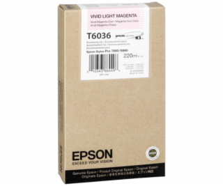 Epson ink cartridge vivid light magenta T 603  220 ml    ...