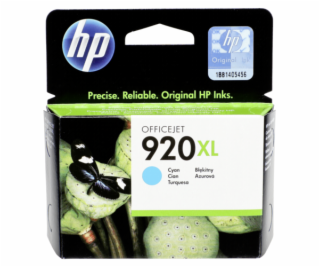 HP CD 972 AE atram. kazeta cyan No. 920 XL