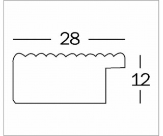 Walther Grado cierna 20x30 drevo HI030B