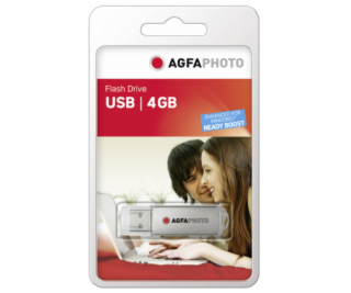 AgfaPhoto USB 2.0 strieborna 4GB 10511