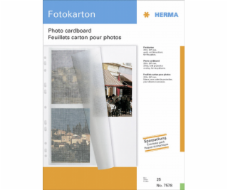 Herma Photo Carton     25 Sheets white                   ...