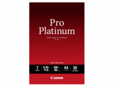 Canon PT-101 A 4, 20 sheet Photo Paper Pro Platinum   300 g