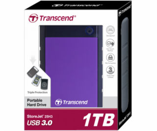 Transcend StoreJet 25H3 2,5  1TB USB 3.1 Gen 1