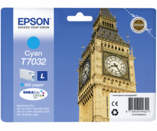 Epson ink cartridge L cyan T 703 WorkForce Pro       T 7032