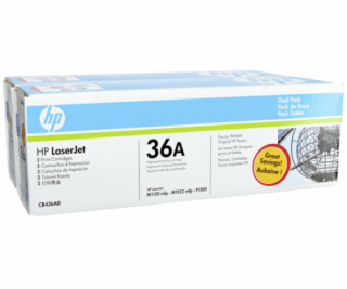 HP Toner CB 436 AD dvojbalenie cierna No. 36 A