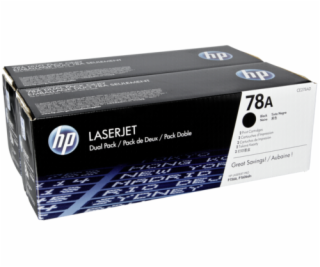 HP Toner CE 278 AD dvojbalenie cierna No. 78 A