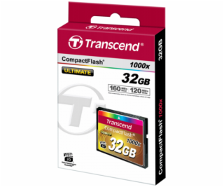 Transcend Compact Flash     32GB 1000x