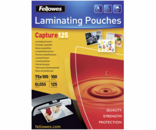 Fellowes lamino. folie 75x105 mm 125 mic leskly