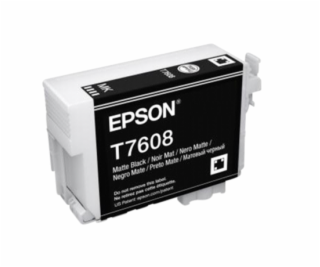 Epson atram. kazeta matna cierna T 7608