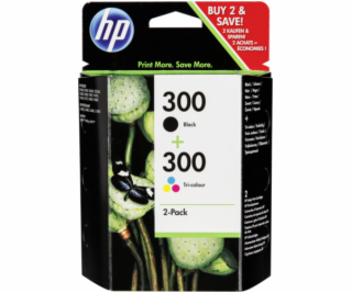 HP CN 637 EE Multipack cierna/farba No. 300