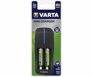 Varta Mini nabijacka vrat. 2 bat.  800 mAh Micro AAA