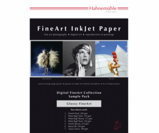 Hahnemühle Digital FineArt A 4 Testpack glossy papers