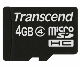 Transcend microSDHC          4GB Class 4