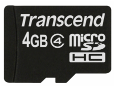 Transcend microSDHC          4GB Class 4