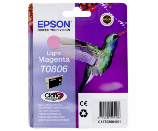 Epson ink cartridge light magenta T 080             T 0806