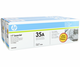 HP Toner CB 435 AD dvojbalenie cierna No. 35 A