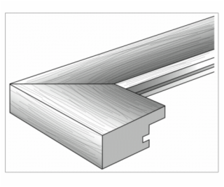 Walther Home             3x13x18 drevo cierna HO338B