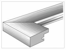 Walther Home             3x13x18 drevo cierna HO338B