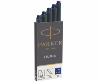 Parker cartridge Quink modrá 1x5 