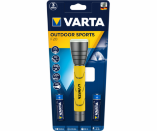 Varta LED Outdoor Sports Flashlight 2AA