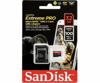 SanDisk microSDHC A1 100MB  32GB Extreme Pro   SDSQXCG-03...