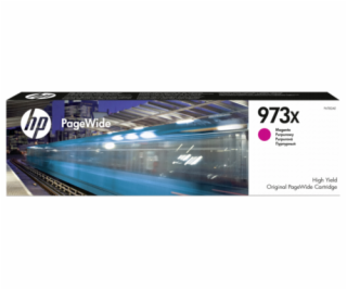 HP F6T82AE PageWide atram. kazeta magenta No. 973 XL