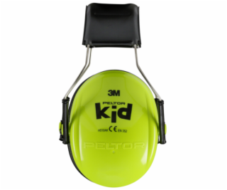 3M Peltor Earmuffs Kid KIDV 27 dB neon green