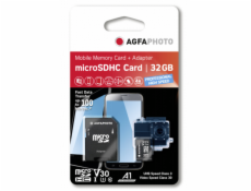 AgfaPhoto MicroSDHC UHS I   32GB Prof. High Speed U3 V30 A1