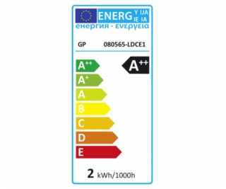 GP Lighting LED sviecka Gold E14 2W (11W), Filament     G...