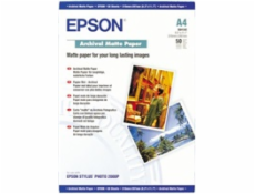 EPSON A4, Archival Matte Paper (50 listov)