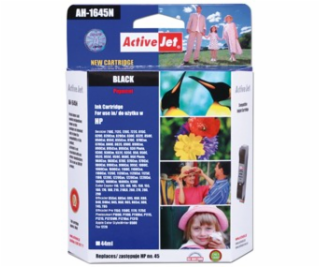 ActiveJet Ink cartridge HP 51645 Bk 100% NEW no45 - 40 ml...