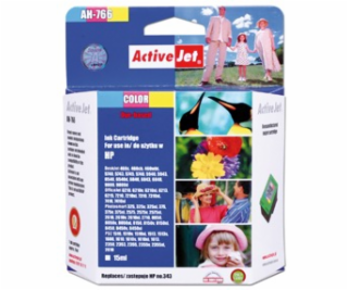 ActiveJet Ink cartridge HP 8766 Col ref no343 - 15 ml AH-766