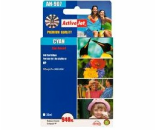 ActiveJet Ink cartridge HP C4907AE Premium 940XL Cyan - 3...