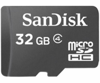 SanDisk microSDHC karta 32GB + adaptér