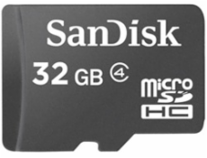 SanDisk microSDHC karta 32GB + adaptér