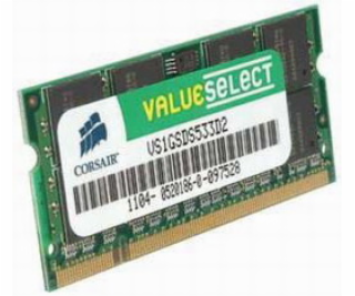 Corsair 1GB 667MHz DDR2 CL5 SODIMM (pre NTB)