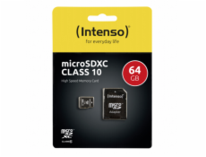 INTENSO Micro SDXC karta 64GB Class10